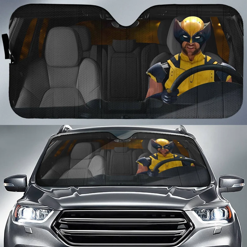 XMen Wolverine Logan Halloween Car Sunshade