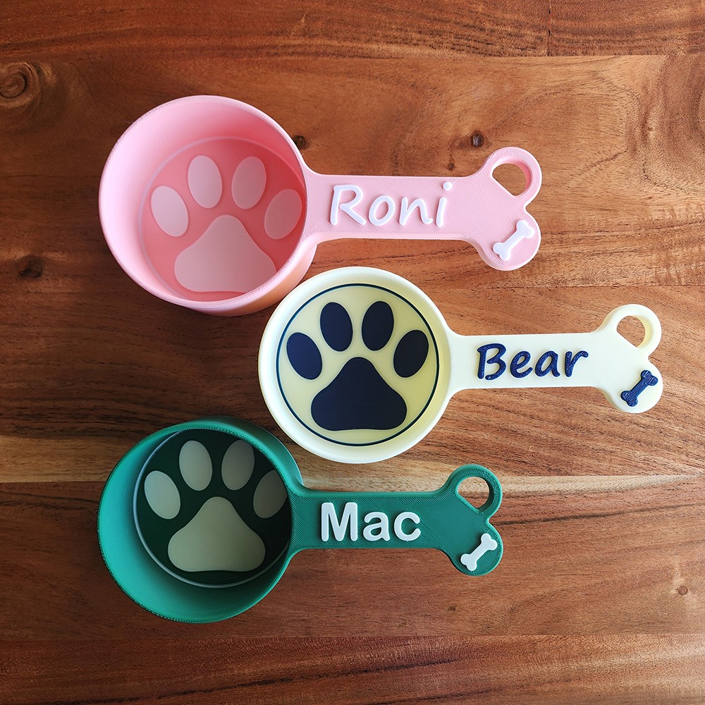 Personalized Dog Food Scoop Gift Idea For Dog Lover