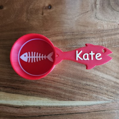 Personalized Cat Food Scoop Gift Idea For Cat Lover