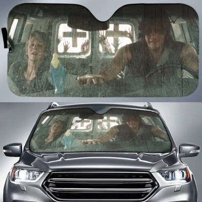 The Walking Dead Halloween Car Sunshade